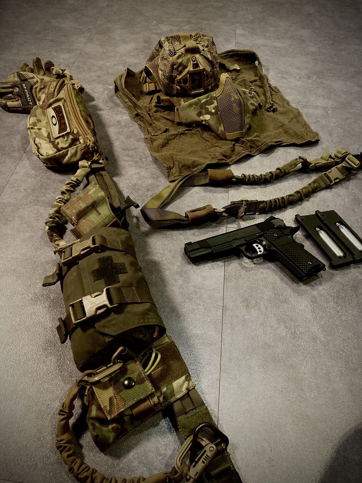 マルチカム装備 サバゲー始めました；Marsoc おじさん:マルチカムMARSOC