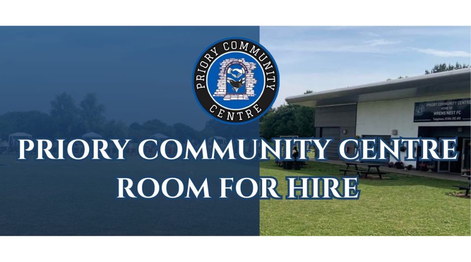Priory Community Centre are now hiring out their facility, Monday-Friday, to local community groups.
If you’re looking for somewhere to host your groups please take a look at what they can offer. More info: buff.ly/PZAG4Ao