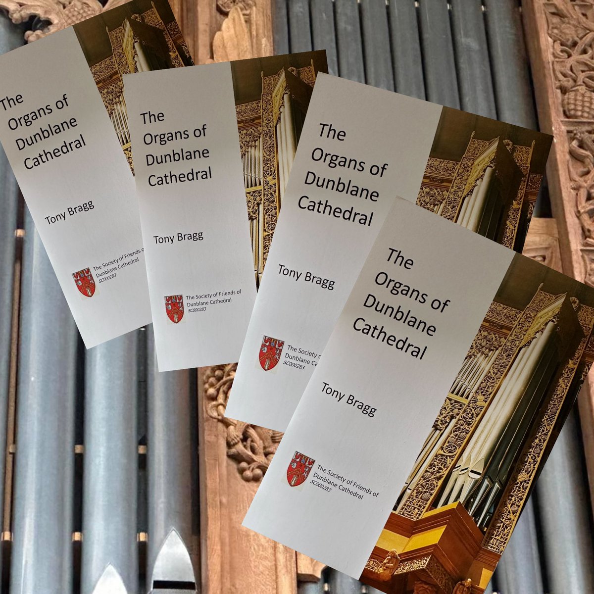 All welcome Sat 9 Aug at 11.30am to launch in Dunblane Cathedral of new booklet “The Organs of Dunblane Cathedral” by Tony Bragg, published by Society of Friends of Dunblane Cathedral. Available to purchase at £5 after Music at Midday concert, &amp; in <a href="/DunblaneMuseum/">Dunblane Museum</a> thereafter