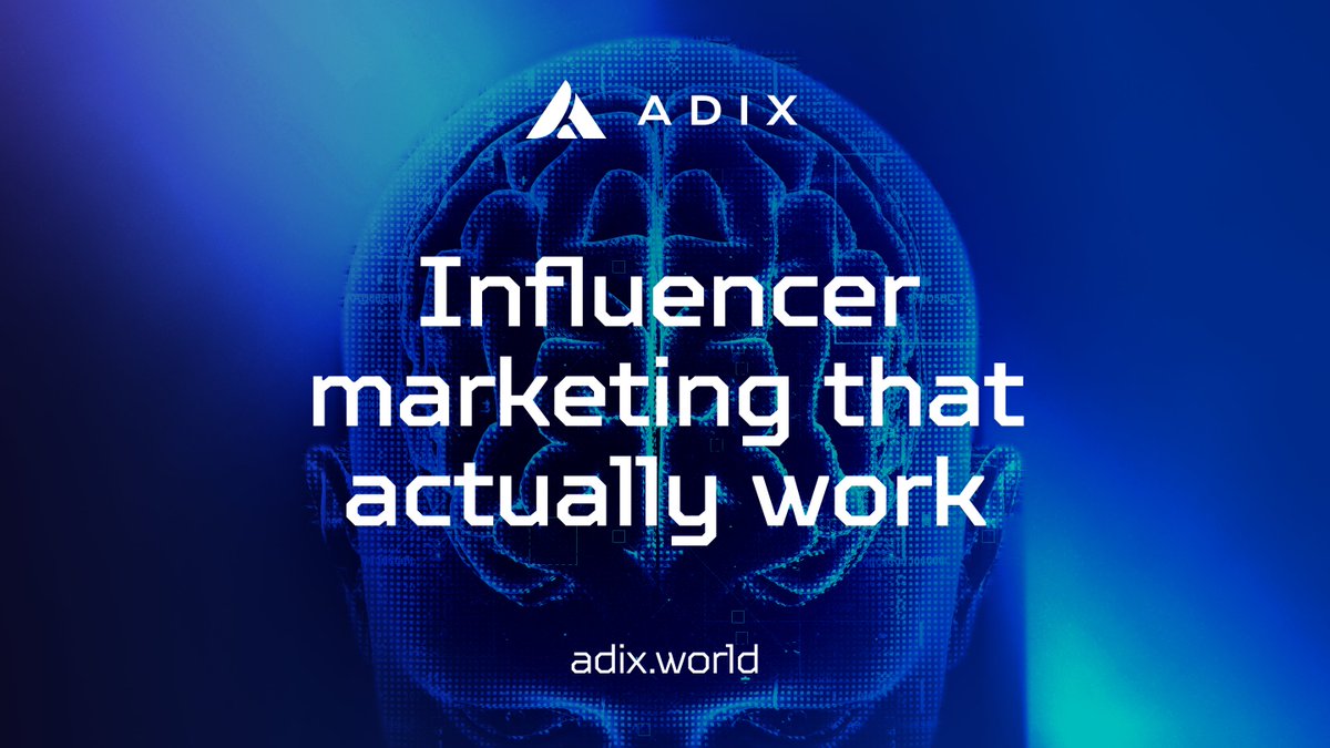 AdixAI's tweet image. What if influencer marketing was trustless, transparent, and actually worked?

That’s what Adix is building.

Here’s how $ADIX is changing the game for creators, brands &amp;amp; Web3 👇🧵