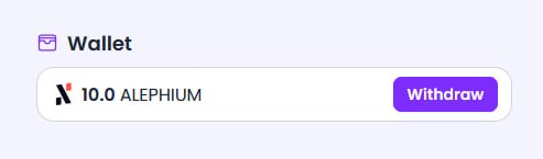 🧩 The tasks in <a href="/LearnifyXYZ/">Learnify</a> are quite simple, and there's a chance to get a reward in $ALPH!

I won another 10 $ALPH. Don't miss out on the activities!

🔥🔥🔥 LFG $ALPH!