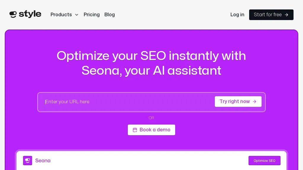 🔥 منصة Seona AI :
مساعدك الذكي في تحسين السيو

إذا عندك موقع أو متجر إلكتروني وتبغى تتصدر نتائج Google…
 ـ Seona AI هو الأداة اللي تحتاجها 🤖📈

وش يسوي؟👇
✅ يكتب ويحسن محتوى موقعك تلقائياً
✅ يقترح كلمات مفتاحية تجيب زيارات
✅ يرفع ترتيب موقعك على محركات البحث
✅ يحدث المحتوى