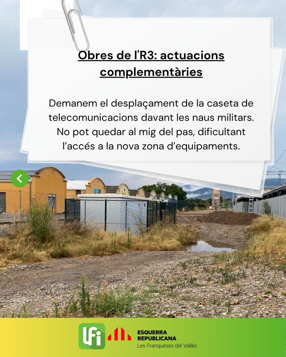 🚧 Abans d'acabar el mes de juliol, el senador <a href="/joanqueralt0000/">joanqueralt</a> va passar per Les Franqueses per recollir les nostres demandes i peticions al voltant de les obres de l'R3.

🗣️ L'<a href="/OrtegaImma/">Imma Ortega Martí</a> i <a href="/J_Alex_Vega/">Àlex Vega 🔻🎗</a> el van acompanyar.