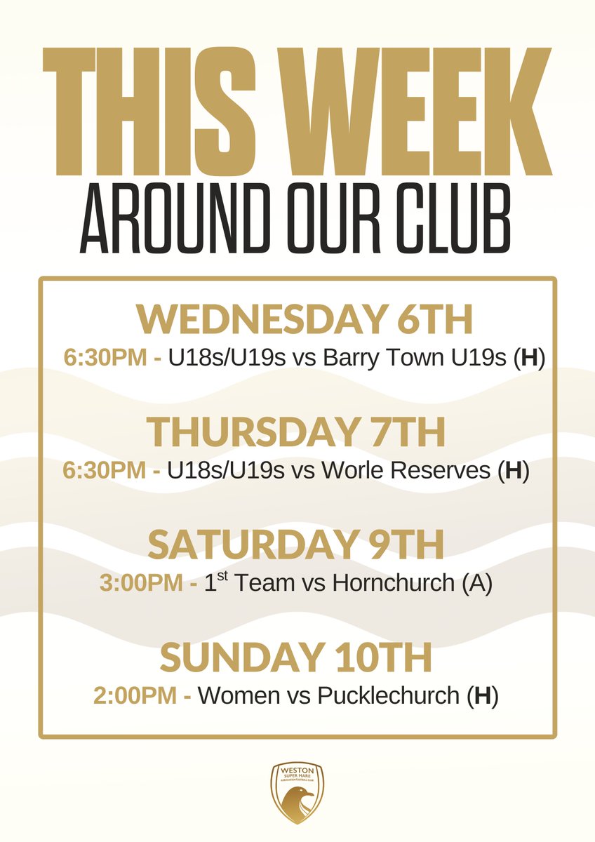 Everything happening around our club this week 💪