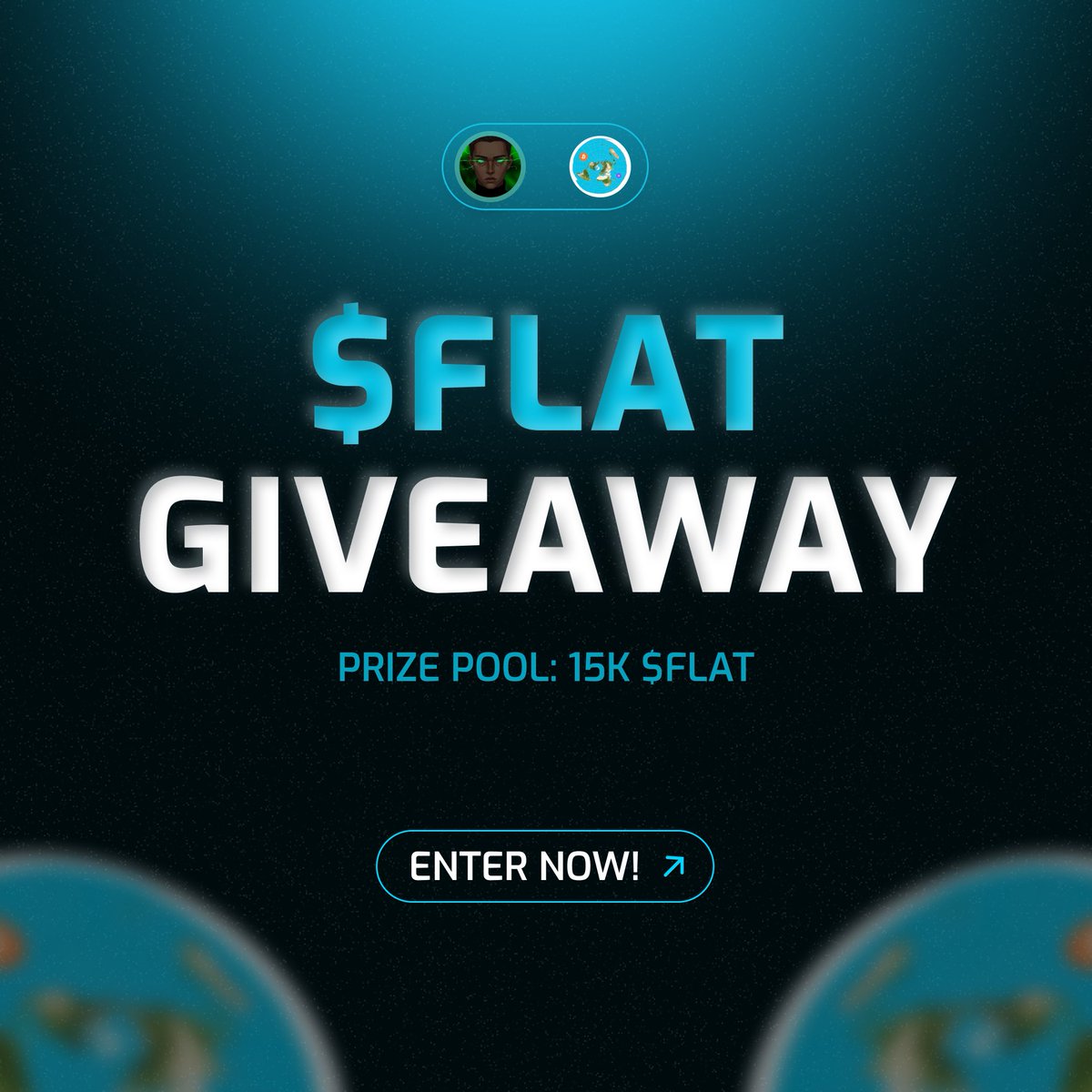 GIVEAWAY ALERT 🚨

I'm giving out 15k $Flat to 3 lucky winners.🎉

Here’s how to enter:

1. Follow <a href="/FlatEarthDev/">Flat Earth | Bitcoin - Stacks |</a> and <a href="/oak_crypt/">OAK_.BTC</a>

2. Like &amp; RT this post

3. Tag 3 friends in the comments

Winners will be announced in 48 hours. 

Good luck!