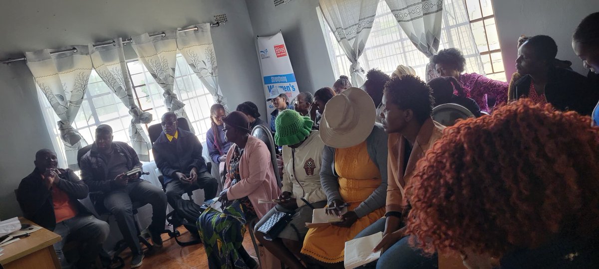 Stakeholders engagement meeting  on promoting women participation in local governance processes. Stakeholders were drawn from  women activits, civic society, community leadership , representatives of interests groups ie People with disabilities and  youths.