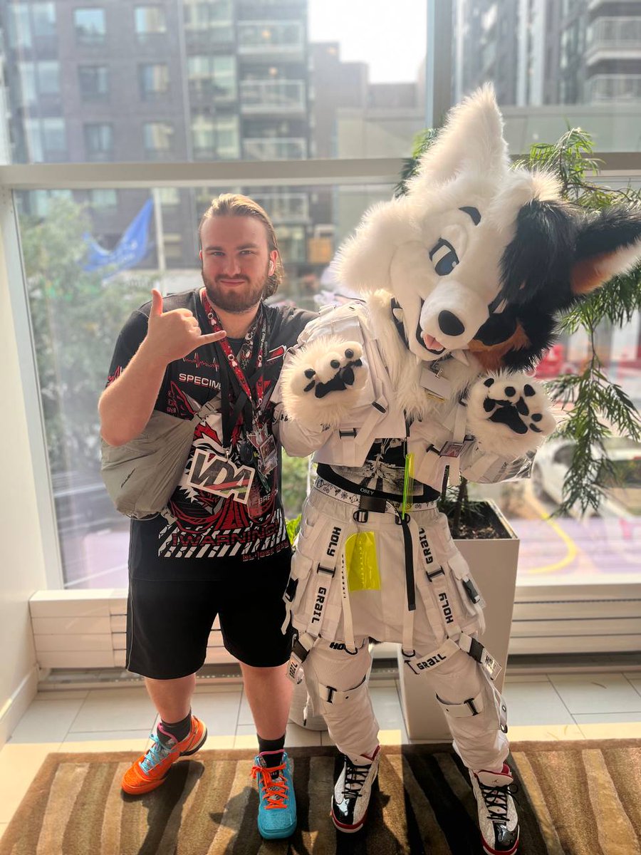 Eiko 🔜 Howloween, FE (@eikothecollie) on Twitter photo Close friends that I met over this weekend. I love you guys and will miss you guys so much 😭. Thank you for making my first con the best and making me feel like a truly special and loved doggo 🥰💕.
@loserkittiger on tg
@jayceefurryartist on ig/fb
<a href="/VendettaVRC1/">VendettaVRC</a>
#Canfur2025 Close friends that I met over this weekend. I love you guys and will miss you guys so much 😭. Thank you for making my first con the best and making me feel like a truly special and loved doggo 🥰💕.
@loserkittiger on tg
@jayceefurryartist on ig/fb
<a href="/VendettaVRC1/">VendettaVRC</a>
#Canfur2025