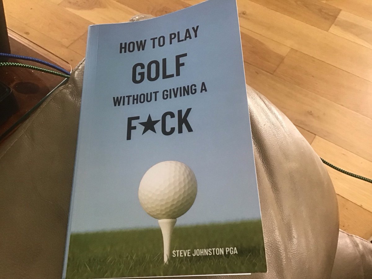 Bought this the other day. 
Very interesting book. 
One of the most thought provoking books on golf I have read for years. So many “truisms” in there. 
Buy it, enjoy it, get back to enjoying golf again. 
(And no, he is no relation, no nepotism here)