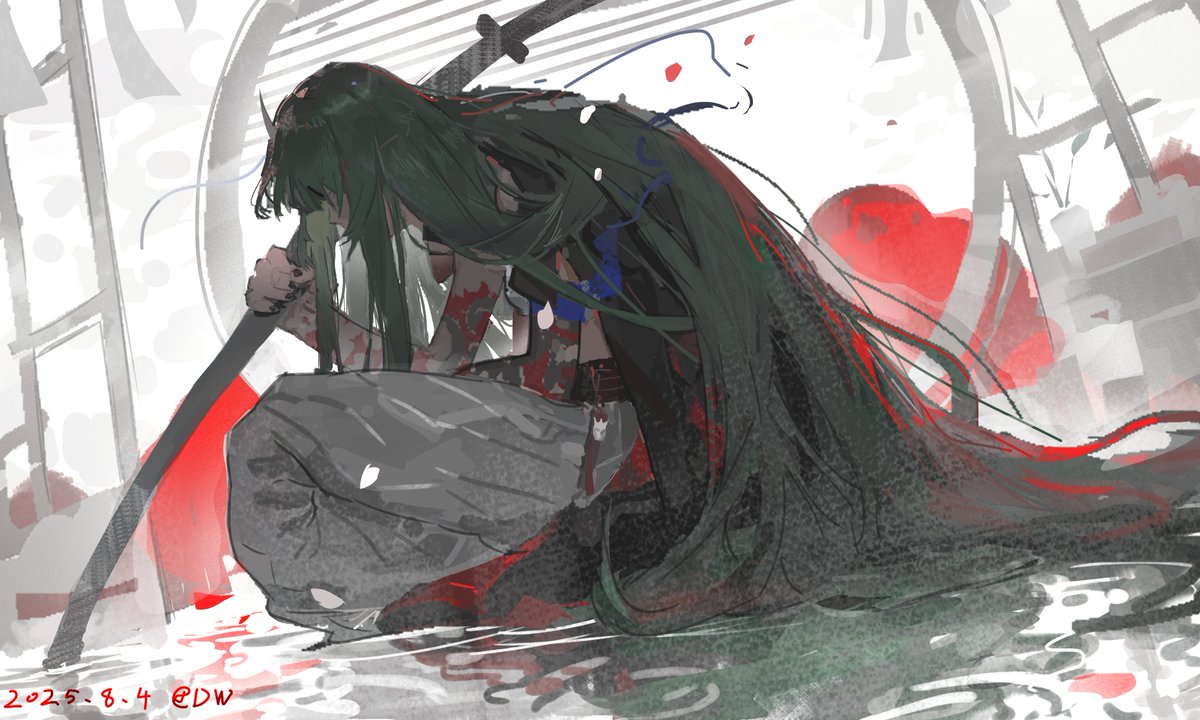 Inkflower61's tweet image. #Arknights #明日方舟 #アークナイツ 
花臂是我造谣的