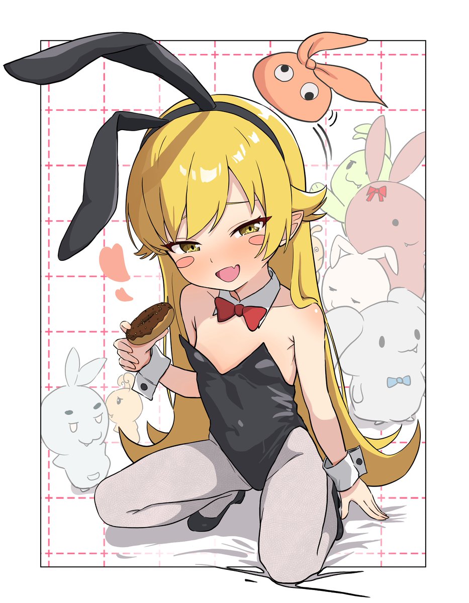 バニー忍ちゃん
#忍野忍 
#物語シリーズ