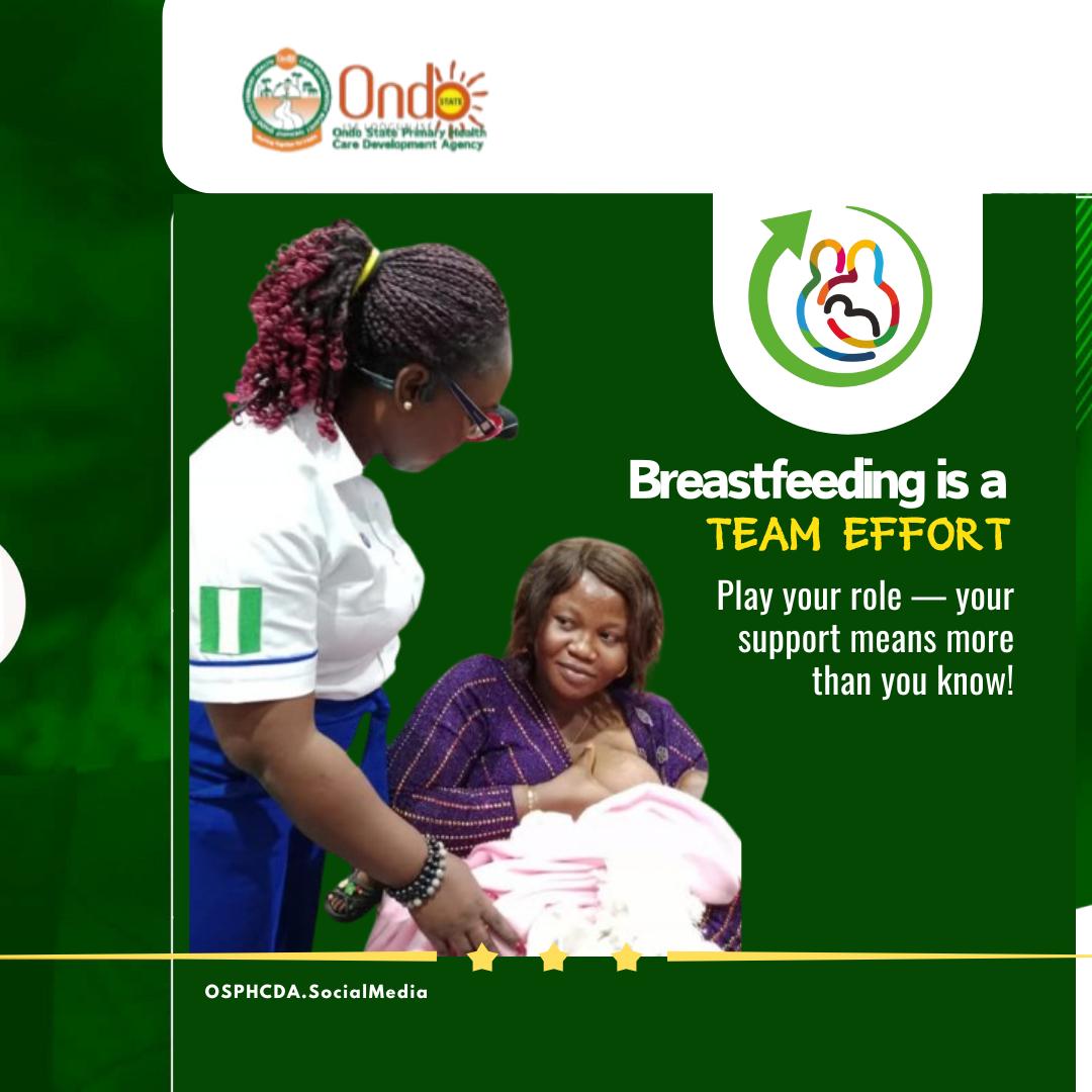 osphcda's tweet image. Skilled support from health professionals makes breastfeeding safer and easier for mothers. Let’s ensure every mother gets the care they deserve — encourage, refer, and support today !

#SupportForMoms #BreastfeedingIsHealth
