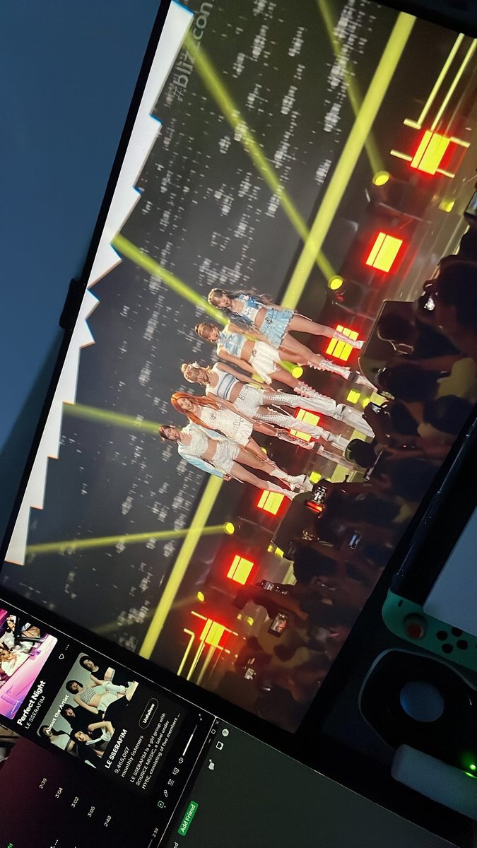 alwaysfim's tweet photo. from livestreams of blizzcon and coachella to finally seeing them live🥹 ilysm @IM_LESSERAFIM see u again soon pls https://t.co/OYOuJ1Czu9