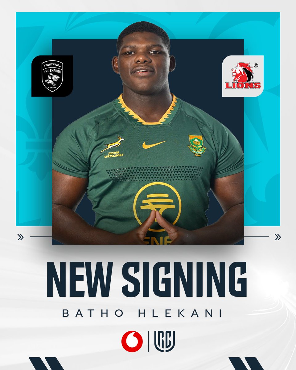🚨 New Signing Inbound... 

The <a href="/LionsRugbyCo/">Lions</a> set to welcome Junior World champion Batho Hlekani 🦁

<a href="/Vodacom/">Vodacom</a> #URC