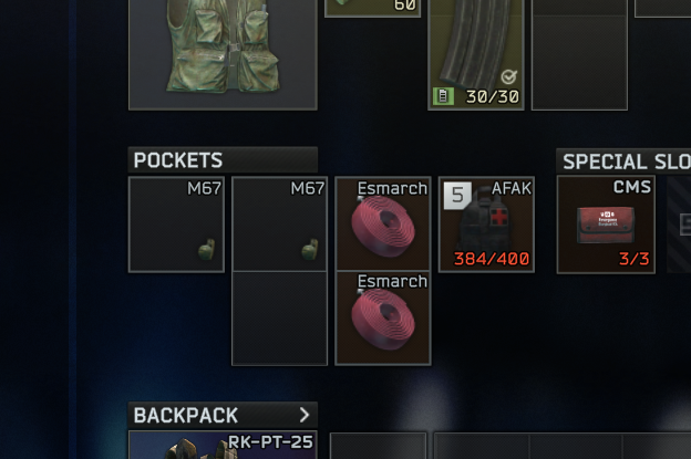 Am I the only one with small nades? 🤔#escapefromtarkov