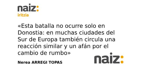 [ARTICULO DE OPINION] ‘No morder el anzuelo de las apariencias’, Nerea Arregi Topas, miembro de la plataforma BiziLagunEkin <a href="/BiziLagunEkin/">BiziLagunEkin</a> naiz.eus/eu/iritzia/art…