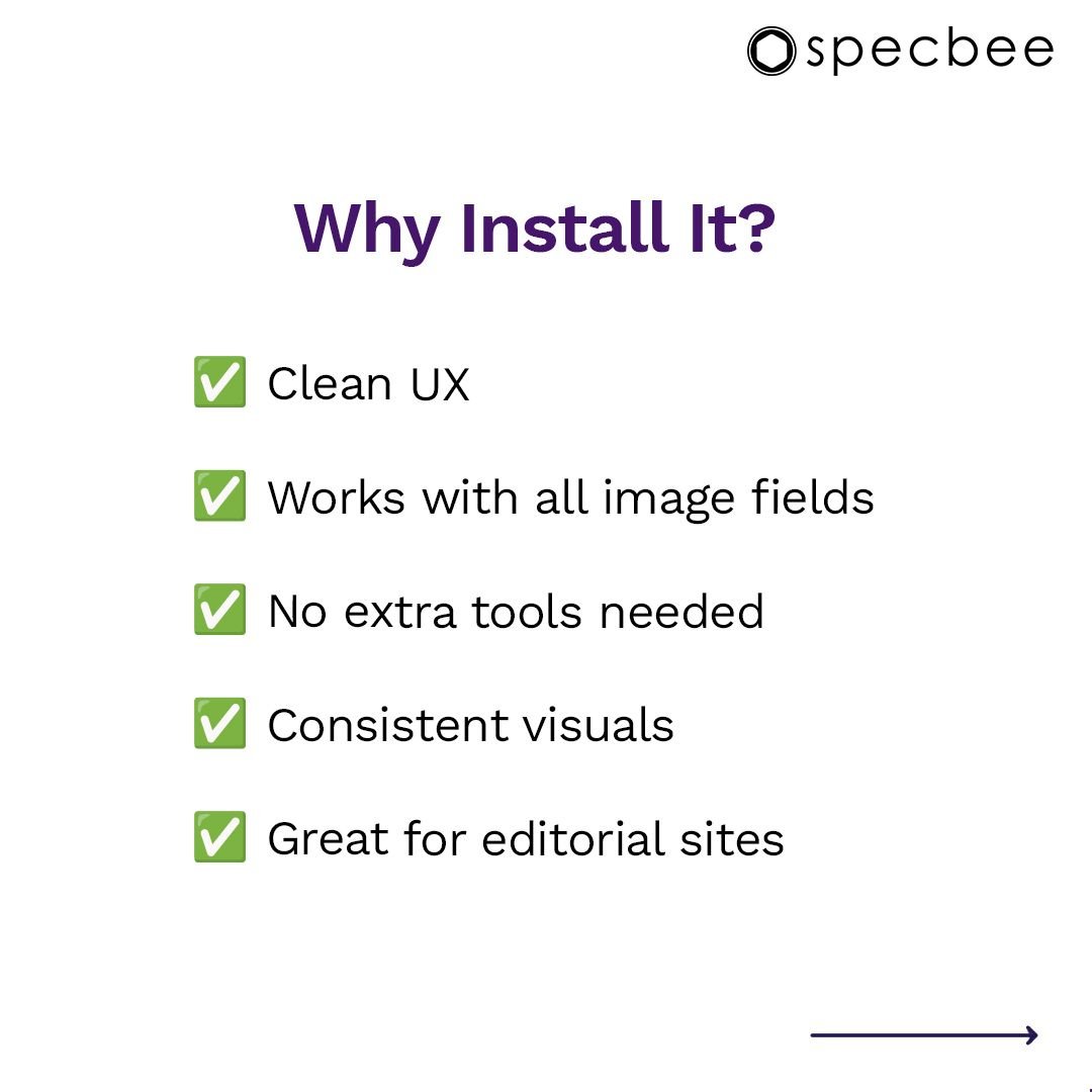 specbee's tweet image. In today’s Module Monday, we’re talking about the Image Widget Crop module

#ModuleMonday #MondaysForLearning #Drupal #DrupalDevelopment #ImageWigetCrop