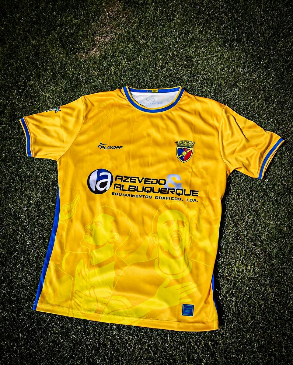 footballontnt's tweet image. Diogo Jota and André Silva’s first club in Portugal, Gondomar, have paid tribute to the pair by featuring them on their kits for the upcoming season 🙏♾️