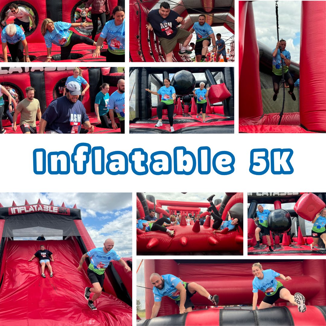 INFLATABLE 5K COMPLETE!🏅

Thanks to your generous support, we raised a whopping £1,571 for <a href="/AlderHey/">🏥 Alder Hey 💙</a> 💙

A big thank you to everyone who donated and supported our team! Now.. what challenge should we take on next?

#AlderHey #CSR #CharityEvent #WasteManagement