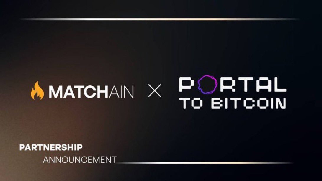Monday update:

Big news from <a href="/PortaltoBitcoin/">Portal</a> they've just teamed up with <a href="/matchain_io/">Matchain</a> in a move that could redefine Bitcoin’s role in DeFi.

The core principle? 

BTC remains BTC. No wrapping. No custody transfers. No shortcuts.

Key points:

&gt; Matchain brings AI-powered