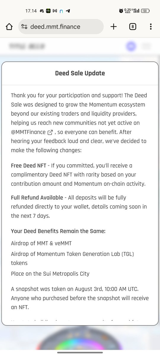 dannzzzxdd's tweet photo. NFT becomes free.
Supply from 49,999 to 10,000.
100% committed funds are returned.

@MMTFinance &amp; @ChefMMT_X truly cooking the community, this is an example of a project that will be successful where the community is given more attention. https://t.co/rZ8f78o2Bl