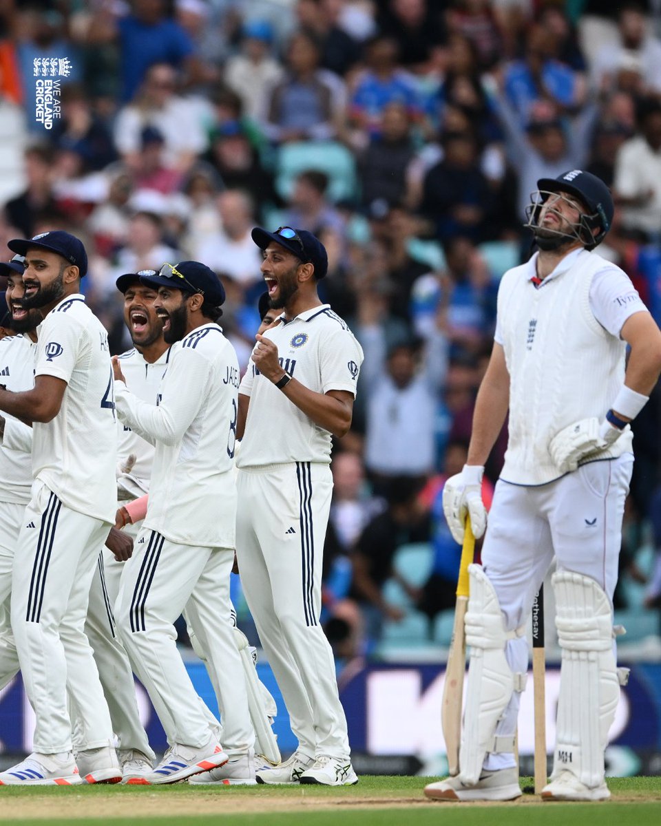 India win by 6 runs 💔

The Anderson Tendulkar trophy is shared 🤝

A simply incredible finale to an epic series 👏
