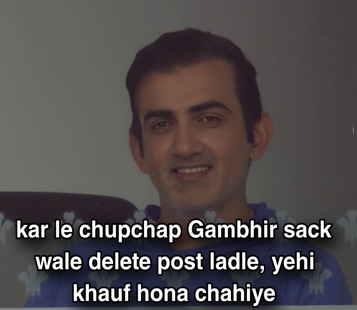 Gautam Gambhir 🤣
#OvalTest Test Cricket