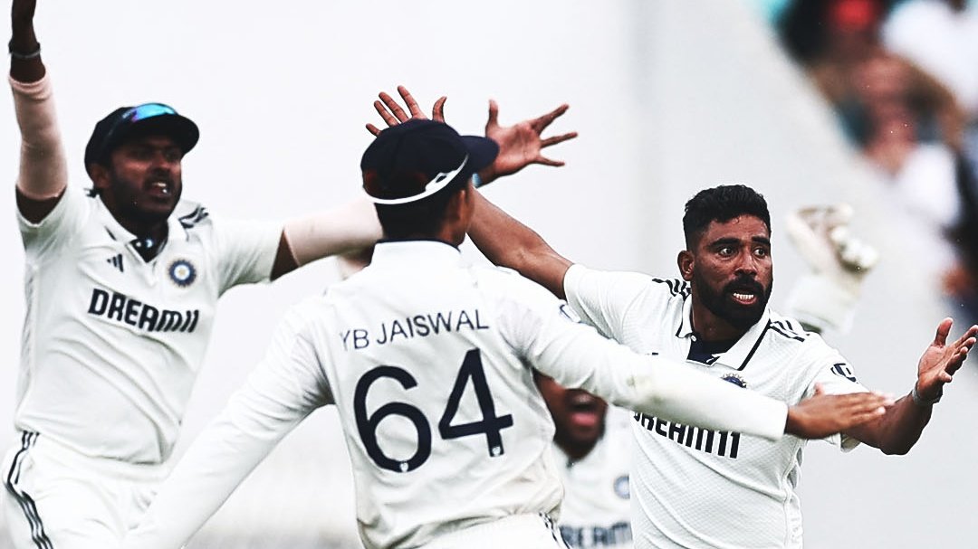 Amit (@amit25joshi) on Twitter photo India India 🇮🇳!!
What a Test Match!!!
Never see Match like this!!
#INDvsENGTest 
#MohammedSiraj 
#OvalTest  #subhmangill India India 🇮🇳!!
What a Test Match!!!
Never see Match like this!!
#INDvsENGTest 
#MohammedSiraj 
#OvalTest  #subhmangill
