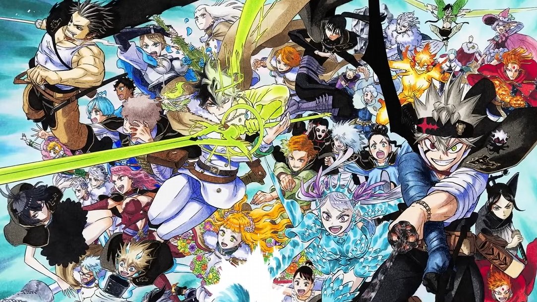 Black Clover Special 10th Anniversary Key Visual by Yuki Tabata