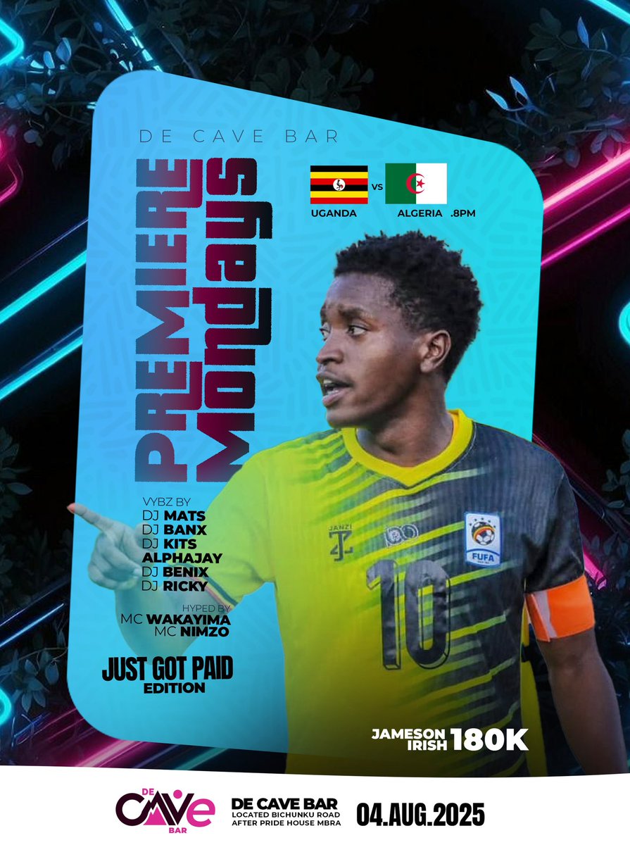 It’s a Monday night madness at de cave bar tonight 
Come a experience this new week vibe with the crew 
#PremiereMondays