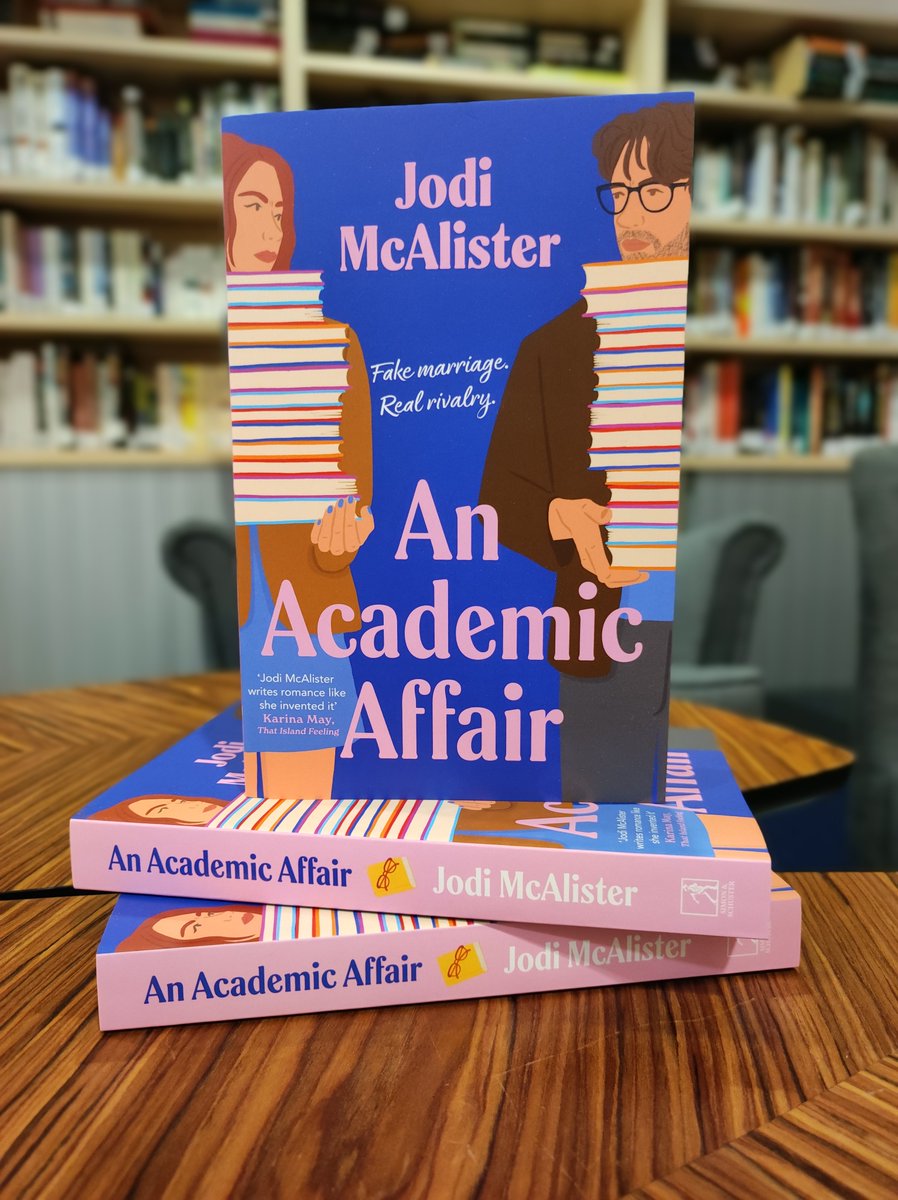 Sara-Jade Virtue (@bookminxsjv) on Twitter photo Finished copies of <a href="/JodiMcA/">Jodi McAlister</a>'s #AnAcademicAffair have arrived here at <a href="/TeamBATC/">BooksAndTheCity</a> HQ!
‘Ticked all my romcom boxes. A super smart rivals to lovers, which was tender, sexy, snarky and full of big feelings’ SARRA MANNING
Don't delay, pre-order today!
simonandschuster.co.uk/books/An-Acade… Finished copies of <a href="/JodiMcA/">Jodi McAlister</a>'s #AnAcademicAffair have arrived here at <a href="/TeamBATC/">BooksAndTheCity</a> HQ!
‘Ticked all my romcom boxes. A super smart rivals to lovers, which was tender, sexy, snarky and full of big feelings’ SARRA MANNING
Don't delay, pre-order today!
simonandschuster.co.uk/books/An-Acade…