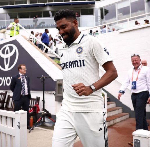 MOHAMMED SIRAJ, You are an absolute lion! ❤️

You deserve every praise coming your way and more. India has pulled this test and series back in a magnificent way!