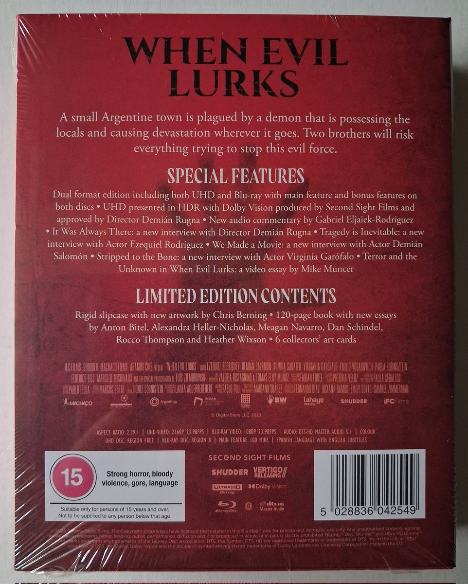 Jordan Carpenter (@jordancarp3nt3r) on Twitter photo Picked up a few awesome new UK Physical Home Media releases from <a href="/hmv_Coventry/">hmv Coventry</a>
Finally managed to get the <a href="/SecondSightFilm/">Second Sight</a> 4K Limited Edition of - When Evil Lurks - after a staff member sorted out my order issue.
<a href="/UltraHDBluray/">Ultra HD Blu-ray 💿</a> #CelebratePhysicalMedia #MondayBlus #Thunderbolts Picked up a few awesome new UK Physical Home Media releases from <a href="/hmv_Coventry/">hmv Coventry</a>
Finally managed to get the <a href="/SecondSightFilm/">Second Sight</a> 4K Limited Edition of - When Evil Lurks - after a staff member sorted out my order issue.
<a href="/UltraHDBluray/">Ultra HD Blu-ray 💿</a> #CelebratePhysicalMedia #MondayBlus #Thunderbolts