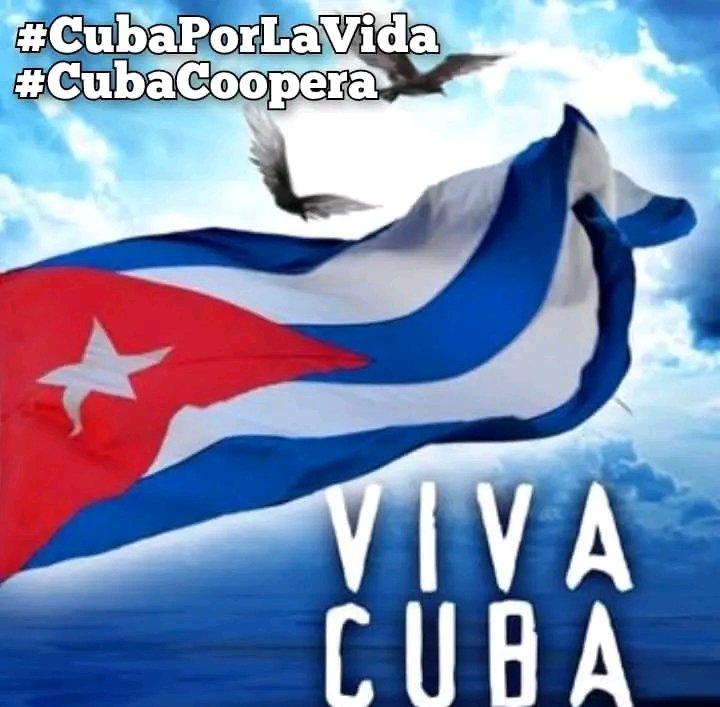 #Cuba es símbolo de resistencia, somo ejemplo para los países que luchan por su autodeterminación y sus derechos. A este pueblo le sobra dignidad, fuerza y ganas para defender su revolución. #UnidosXCuba.
