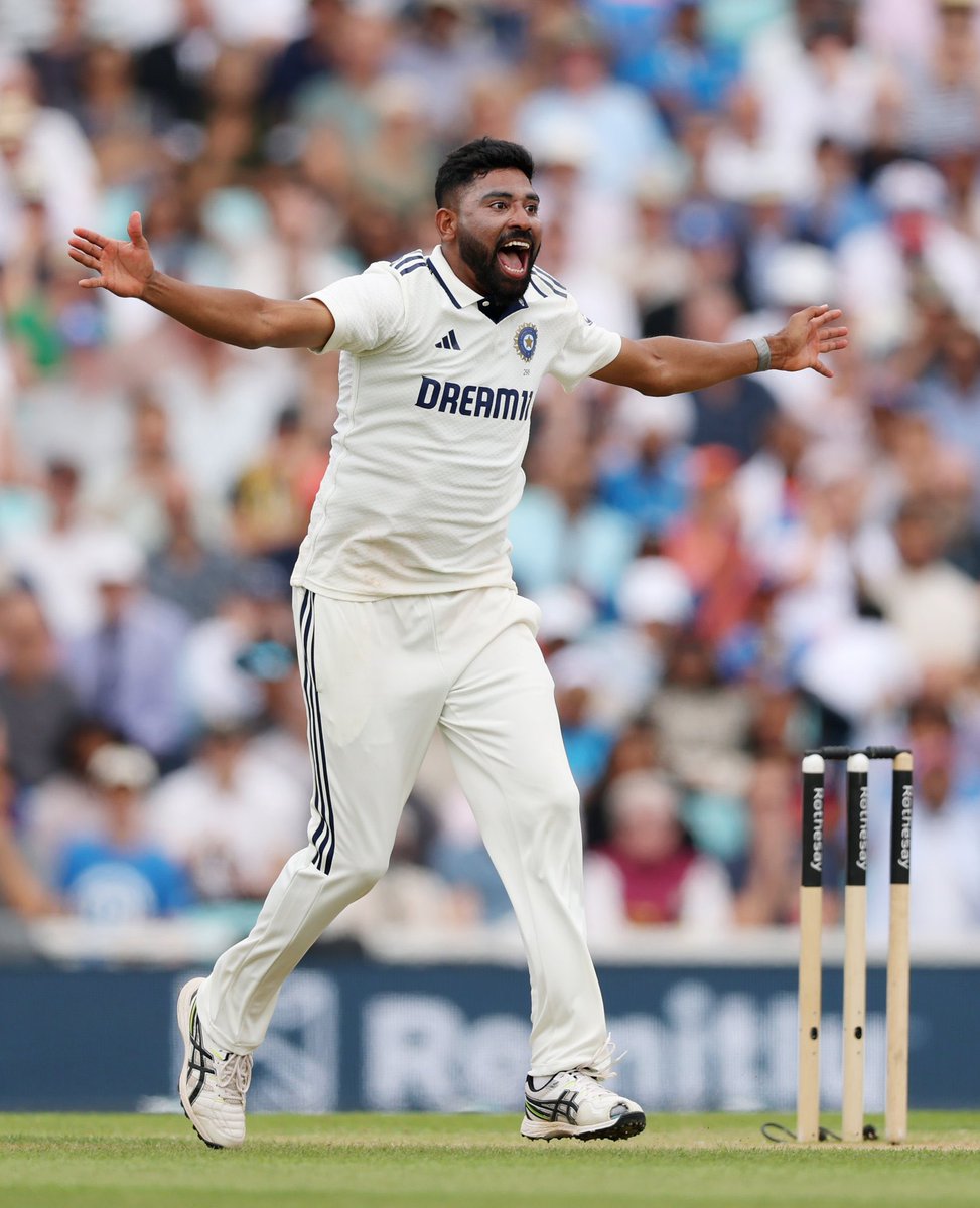 No Mohammad Siraj fan should pass without liking this post ❤️

What a generational spell 🔥

#INDvsEND #INDvsENGTest #ENGvsIND #Siraj #OvalTest #SB19 #MohammedSiraj #CR7Legacy