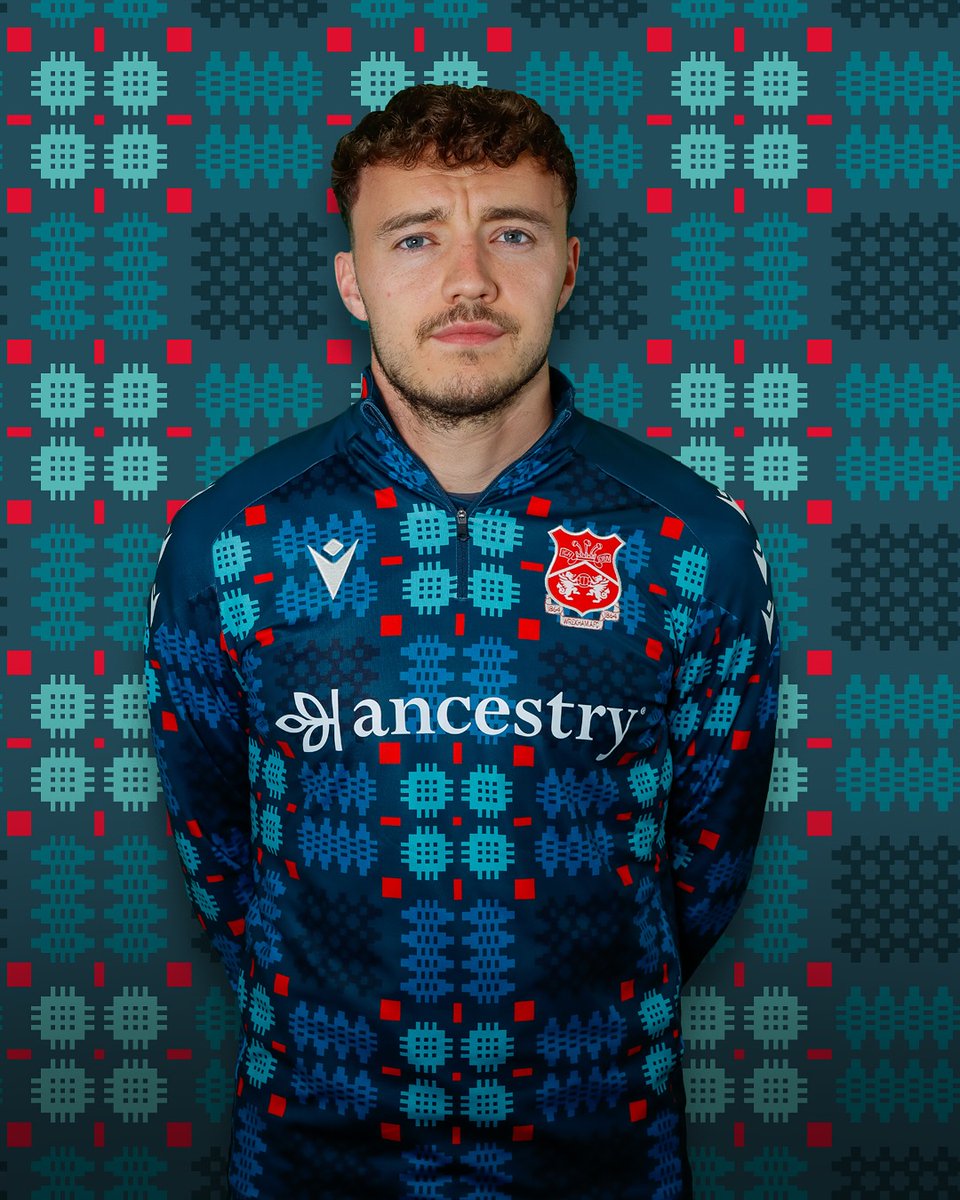 phildelves's tweet photo. Wrexham's pre-match gear immediately enters the bus seat hall of fame. https://t.co/MF31oV4WOn