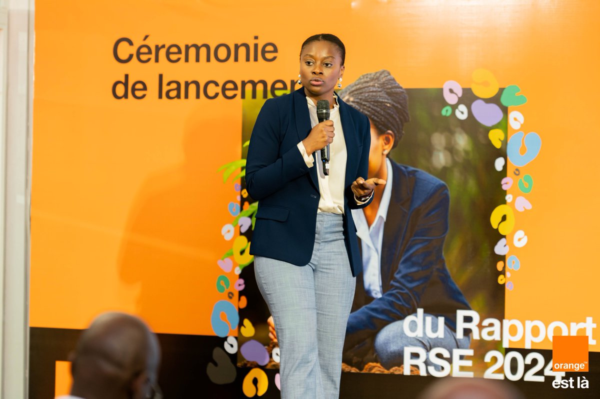 Orange__RDC's tweet photo. Orange RDC a eu l'honneur de présenter officiellement son Rapport de Responsabilité Sociétale des Entreprises 2024 à la presse nationale réunie autour des membres de son Comité de Direction. Ce document phare témoigne de nos 12 années d'engagement indéfectible pour un développement durable et une transformation positive en République Démocratique du Congo.  

Ce rapport détaille nos actions concrètes en faveur de l'inclusion et de l'éducation numérique, via des initiatives comme les Maisons Digitales, la distribution de tablettes et l'expansion de nos Orange Digital Centers dans quatre régions du pays. Nous y soulignons également notre contribution à la transition énergétique, à la transformation durable du pays, au bien-être de nos équipes et à la création d'emplois directs et indirects, preuves tangibles de notre rôle sociétal.  

Nous remercions sincèrement toutes les parties prenantes qui œuvrent à nos côtés au quotidien pour concrétiser cet engagement commun et nos intervenants pour leurs prises de parole autour des piliers de notre responsabilité sociétale :  

@djoaime  Djo Tshiabadala sur la couverture réseau et les investissements techniques 
@a_diallo Abdramane Diallo, pour les actions liées à Orange Money 
Charly Pambu sur les projets d’Orange Énergies 
@gladyslaureM Gladys Moth, pour les projets Fibre et la nouvelle signature « Orange est là » 
@nanoayankie Ariane Kala, pour les initiatives B2B et les réseaux privés 
Binta DIALLO, sur la certification ISO 9001
@NjosyN Josy N'kongo, pour les actions sociétales et communautaires
@livkazadi Elisabeth Kazadi, pour les avancées RH et l’engagement en faveur du capital humain  

Nous vous invitons à consulter l'intégralité de notre rapport pour découvrir en détail notre vision et nos ambitions pour un avenir plus durable, connecté et inclusif en RDC.  
Le rapport complet est à retrouver sur notre site https://t.co/2dUYNxymiY 

#OrangeRDC #RSE2024 #OrangeEstLà #EngagementSociétal