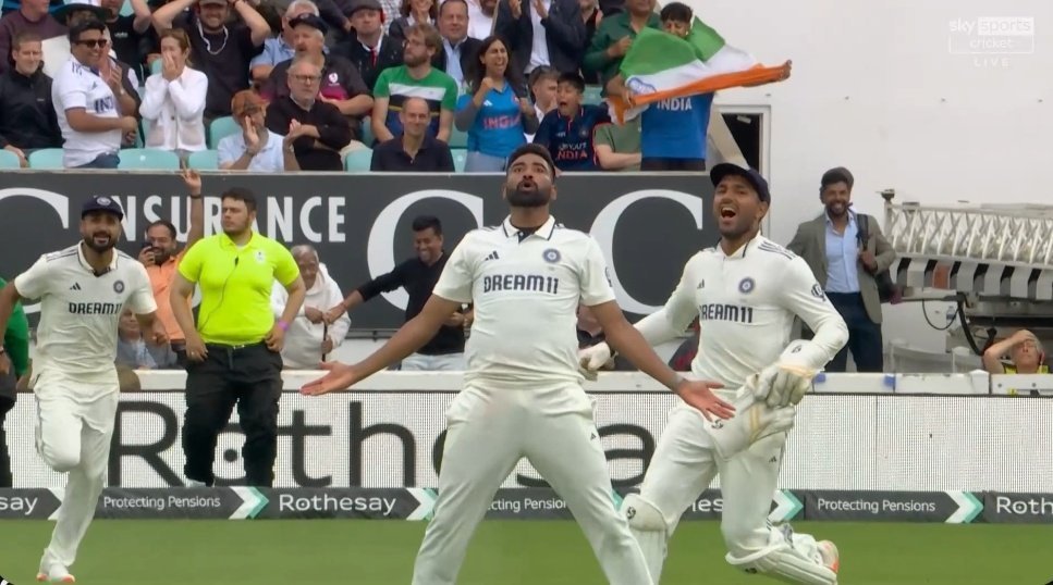 The best thing about time is it changes.

Mohammed Siraj redemption 🤌
#Siraj #INDvsENG #INDvsENGTest