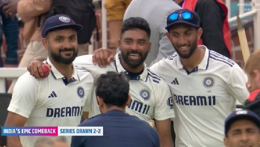 Well done India  अपने इंग्लैंड को धूल चटवा दी 
और इंडिया ने बता दिया कि क्रिकेट पर लगभग हमारा अधिकार है