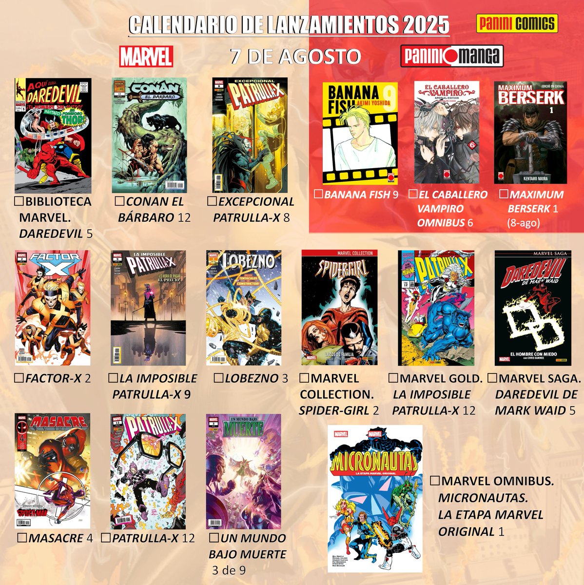 Panini Cómics España tweet media