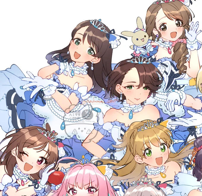 #デレステ10thまで100日なのでアイドル190人全員描きたい 71日目 西川保奈美 篠原礼