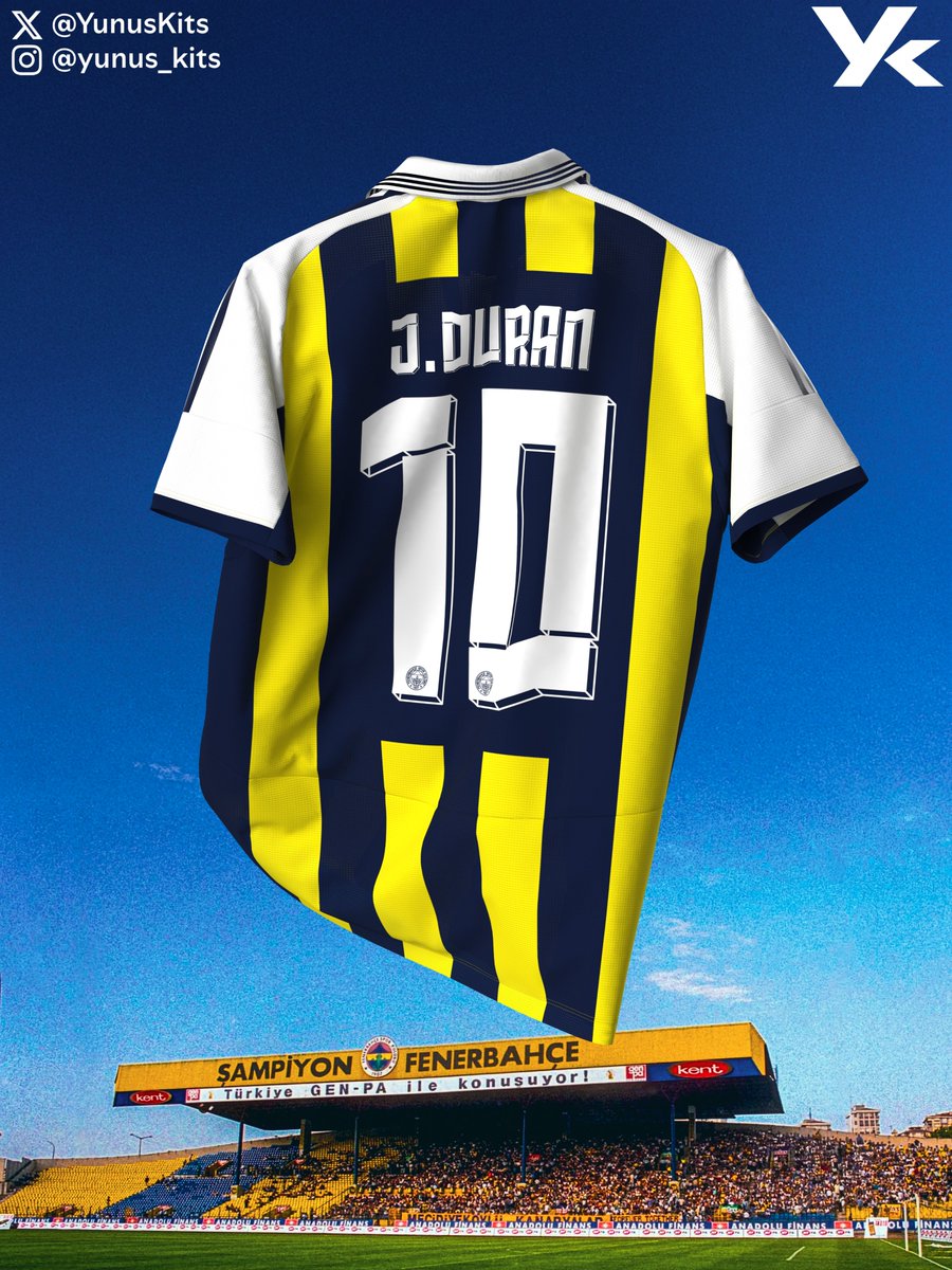 'Inspired by 96/97' 🟡🔵

Fenerbahçe x adidas | Konsept Çubuklu Forma Tasarımı.