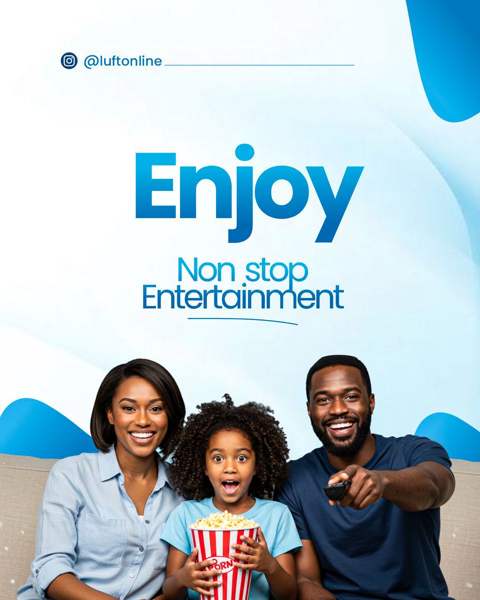 LuftTv's tweet image. 👉 Swipe to learn more and start watching today.
📞 Call us now: 02099040900
🌐 visit: lufttv.com 

 #HowToSubscribe #LuftTV #AffordablePayTV #PremiumEntertainment #WatchAnywhere #NigeriaTV #StayConnected #TogetherForever #TVMadeEasy #FamilyTime