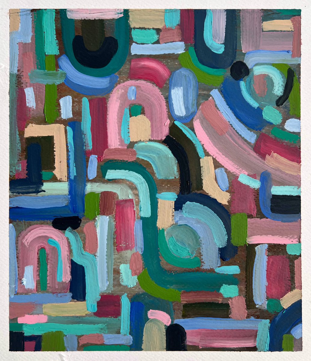 gm + New Drop
———————————————————
The occasional clashes between my inner world and the outer one give birth to my paintings.
Each piece is like a map
full of meaning, guiding me through my own journey.
This one is called "Liberation."

Oil color painting 
10 Ed / 10 XTZ