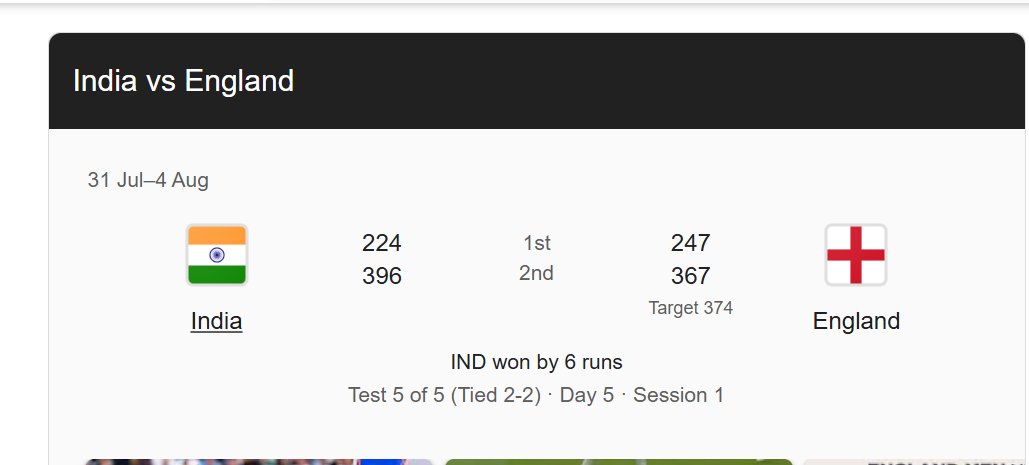 What a win !!!

#INDvsENGTest