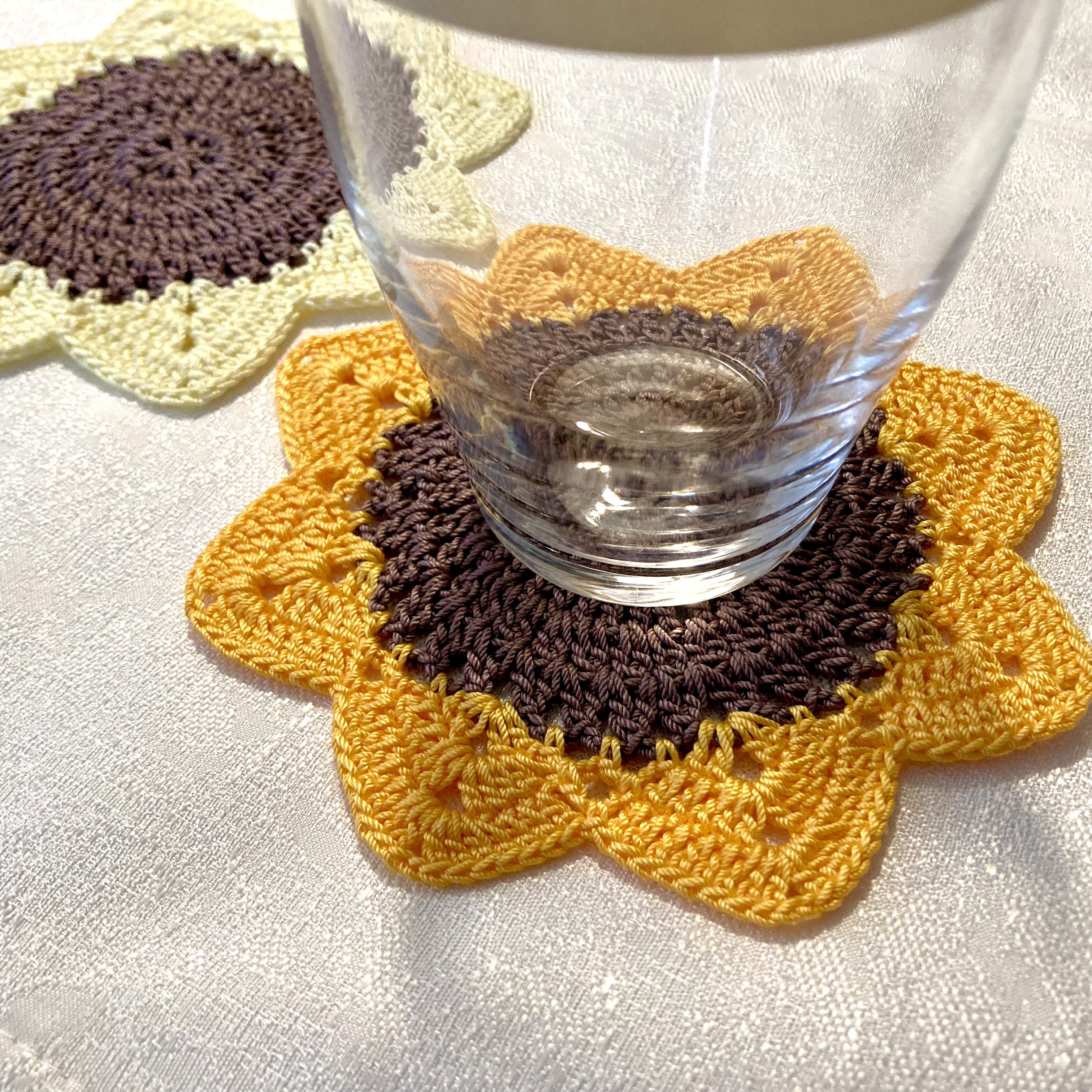 emine..✿オーダー受付中✩.*˚ モチーフ かぎ編み オーガニックコットンでモチーフ編み(^^♪初心者さんにも