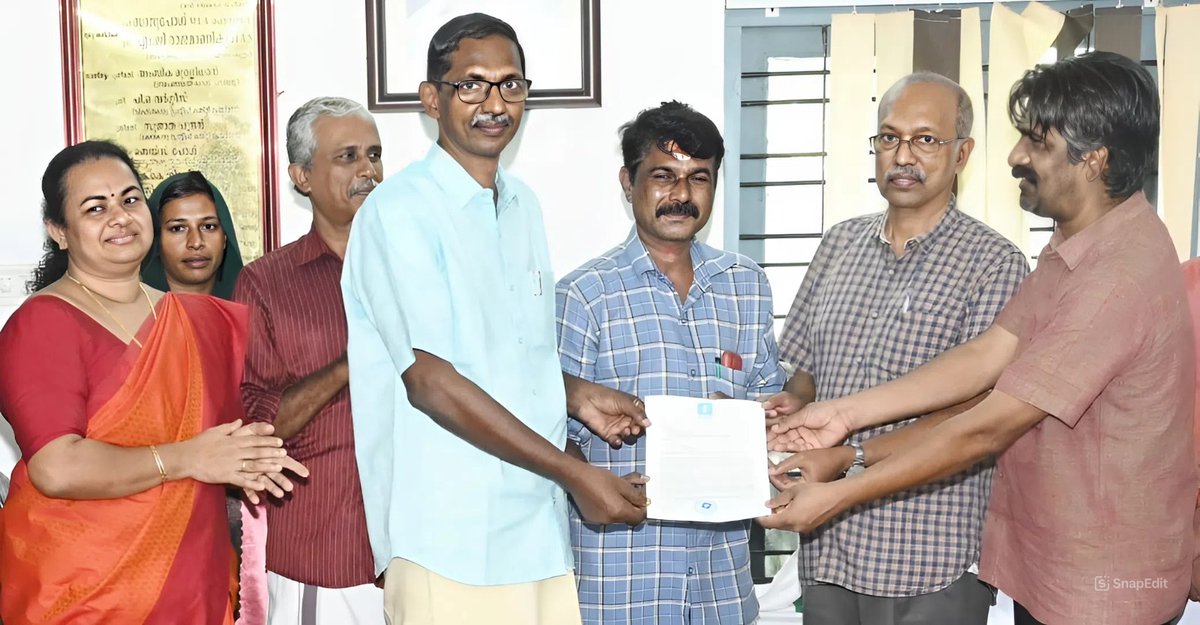 CMID, in partnership with Rayamangalam Gram Panchayat &amp; SRSTC, launched a feasibility study for an LED light repair unit, promoting carbon neutrality &amp; decent jobs for migrant &amp; local women. Inaugurated by Panchayat President Shri. N.P. Ajayakumar.