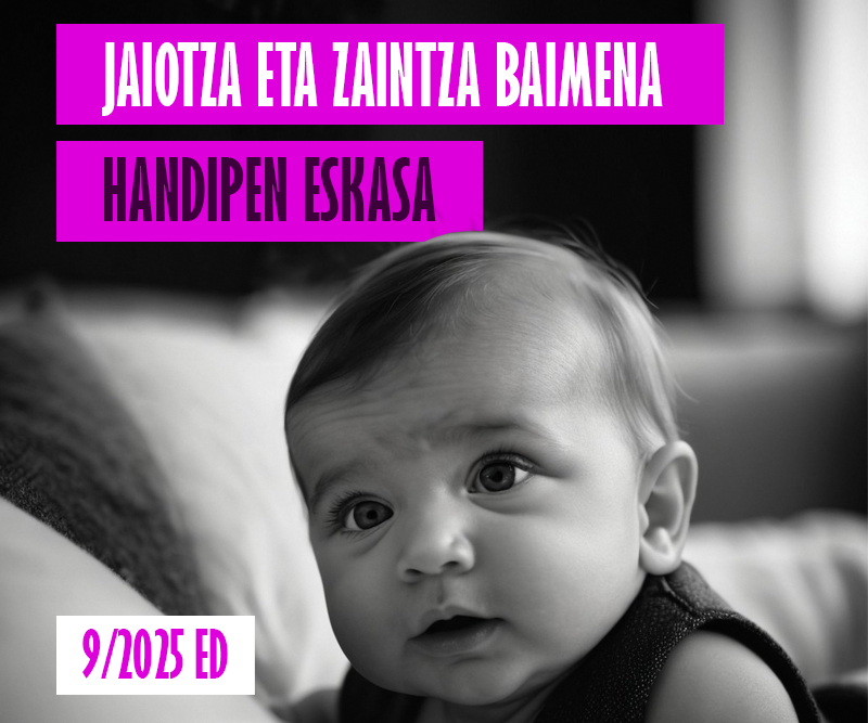 Jaiotza eta zaintza baimenak behar beste luzatzen ez dituen 9/2025 Dekretuaren inguruko laburpen txikia prestatu dugu. Aldaketa hau Europak Espainiako Estatuari isuna jarri ostean etorri da, argi utziz kontziliazioa hobetzeko borondate eskasa dagoela
▶️ esk.eus/index.php/eu/g…