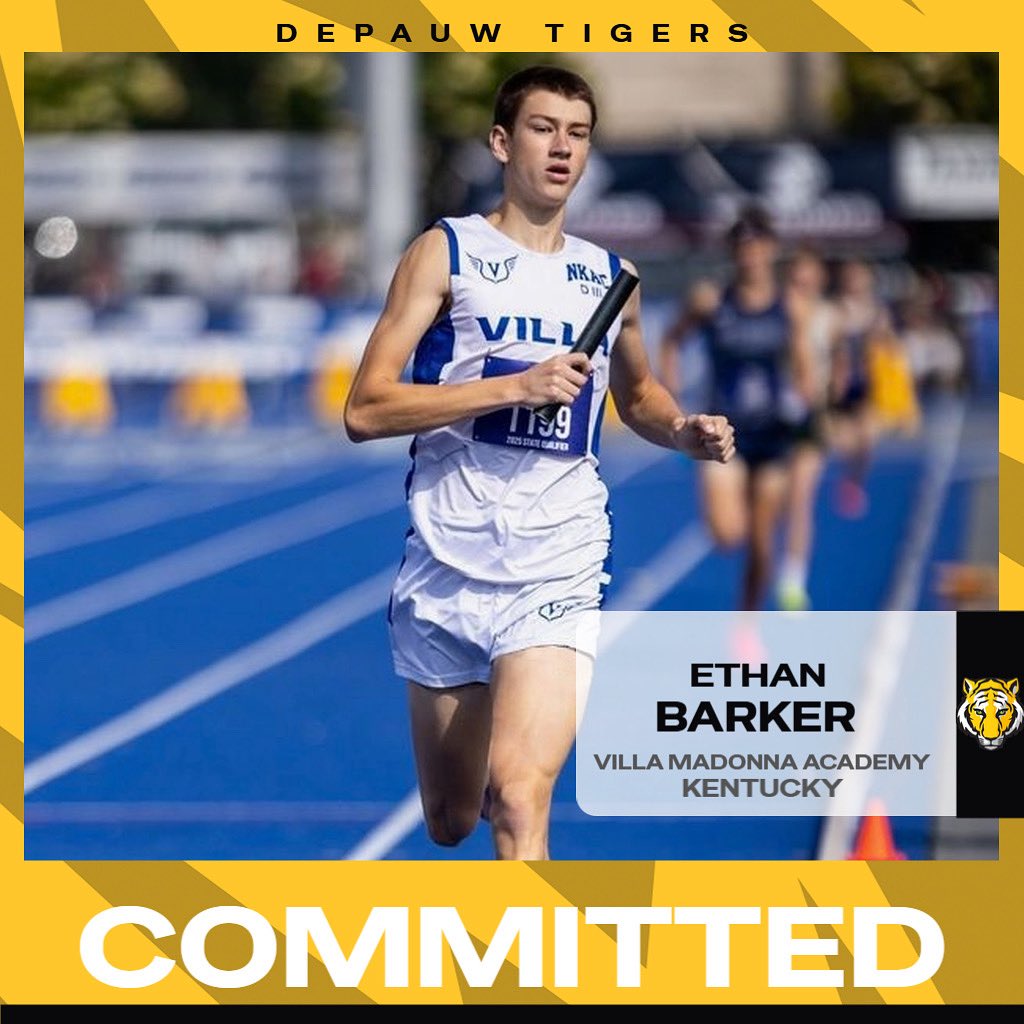 Ethan Barker is next up on the list of Incomer spotlights. 

Ethan graduated from Villa Madonna HS in Kentucky. He will compete as part of our MD/Distance group.

Welcome to the ‘Castle, Ethan! 

#TigerPride