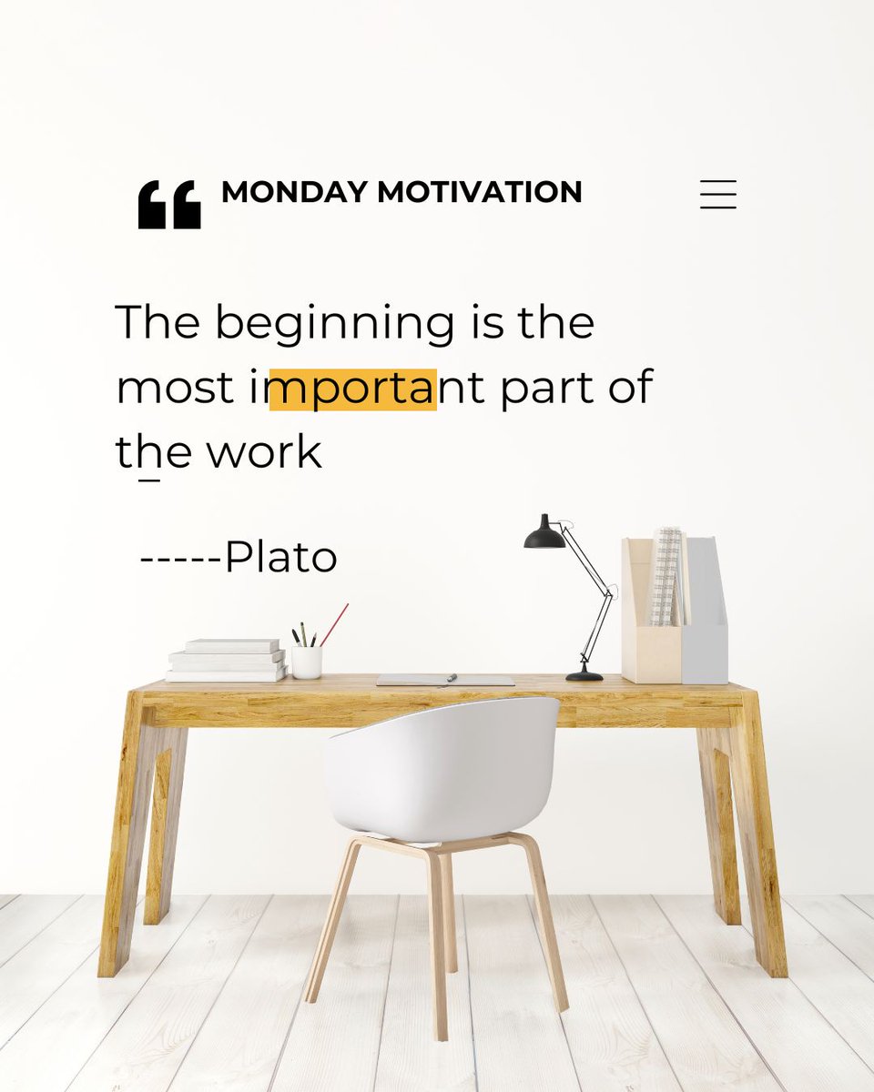 🎯 This Monday, take the first step. That’s where momentum begins.

Progress doesn’t come from perfect plans.
 It comes from starting imperfectly.

#MondayMotivation #LeadershipDevelopment #plato #GrowthMindset #MindsetMatters #Freedom #success