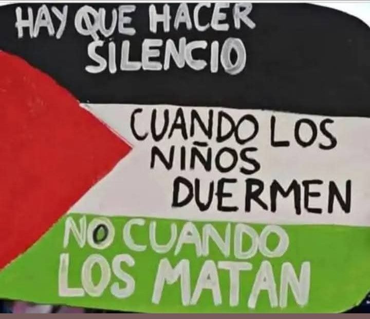 Más de 18 mil niños muertos por los asesin@s de Israhell. No es guerra, se llama genocidio.